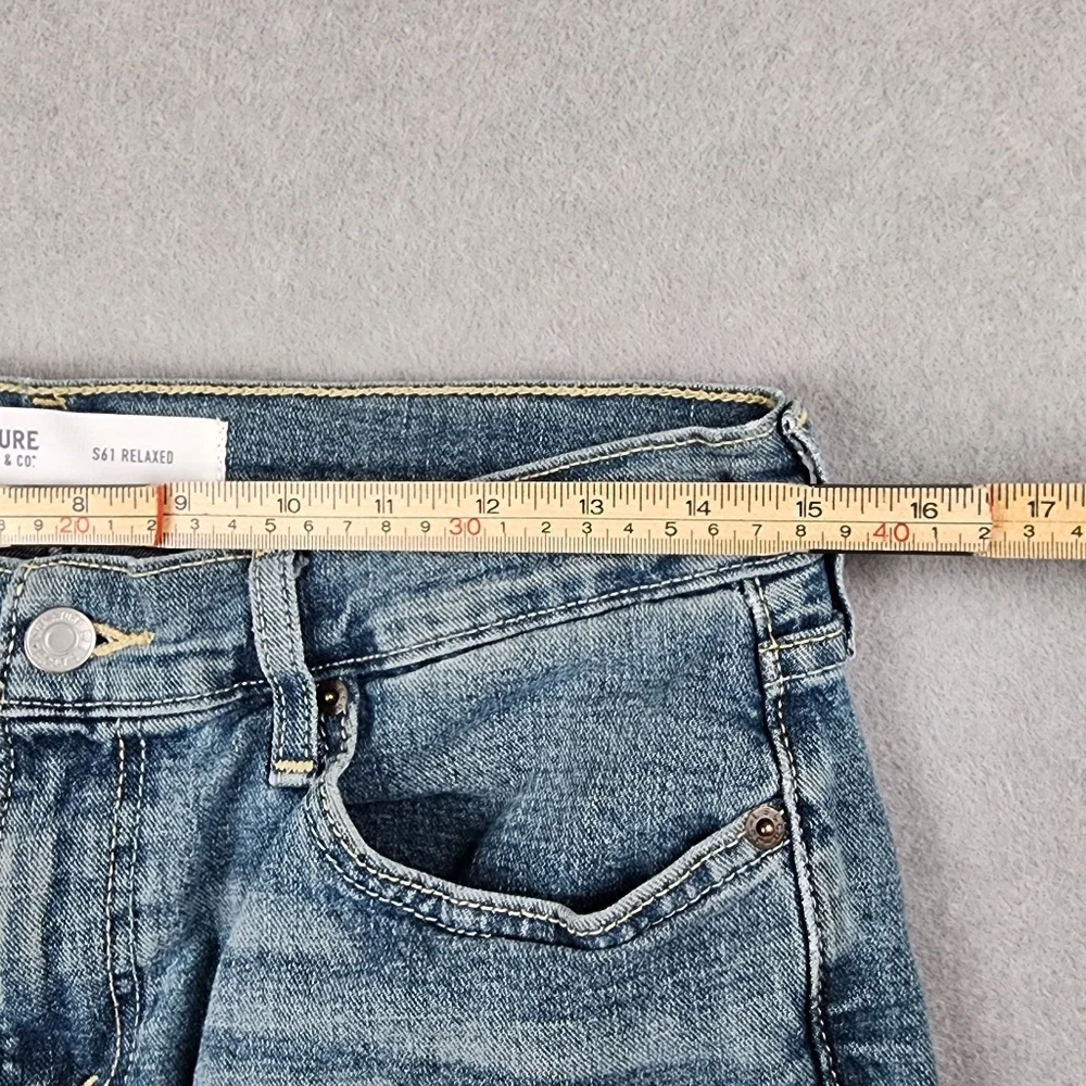 Men’s Levi’s Signature S61 Relaxed Fit Jeans - 30x29.5 Light Fade - Picture 8 of 12